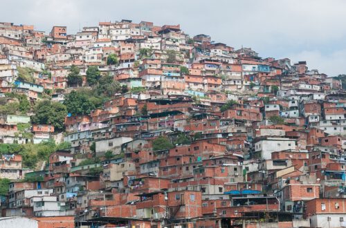 Petare barrios in Caracas