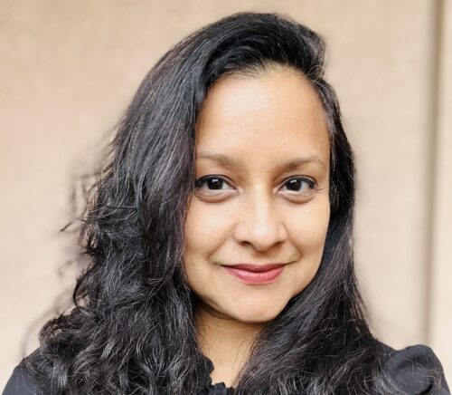 Head shot of Debarati Ghosh, Director of Projects and Strategy, International Team.