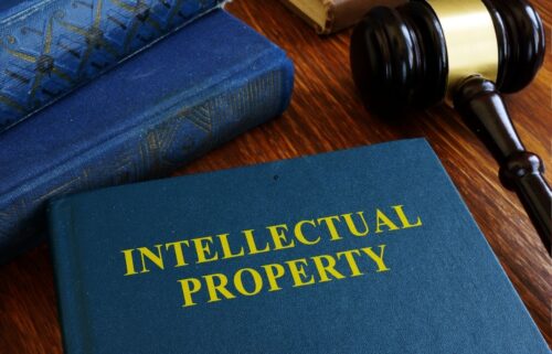 Blue book titled 