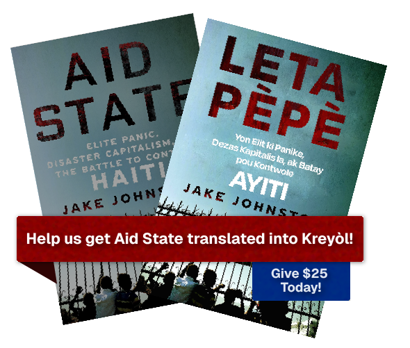 Book Cover in English and Kreyòl