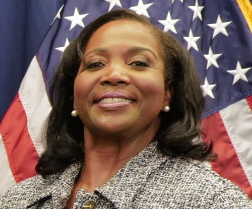 Lisa Cook at the Governors of the Federal Reserve System after swearing in ceremony on May 23, 2022