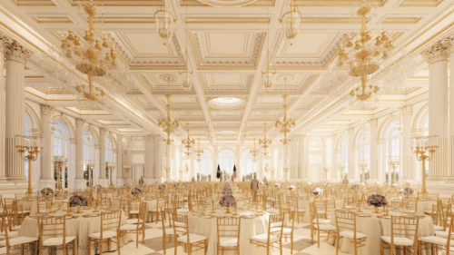 Rendering of the White House State Ballroom