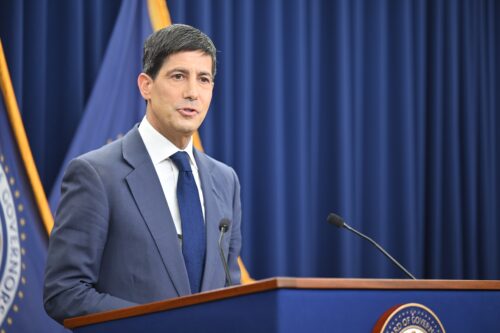 Kevin Warsh at the Federal Open Market Committee press conference in June 2026